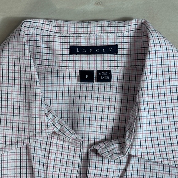Theory Fitted Button Down Shirt - Picture 4 of 8